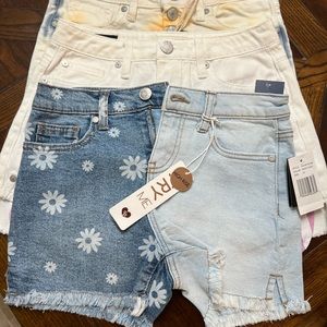 THREE PAIRS OF SIZE 12 GIRLS SHORTS. All are BNWT.